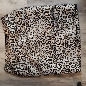 New with tags leopard print skirt